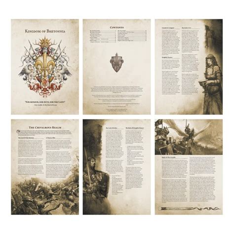 Arcane Journal : Kingdom of Bretonnia (English) .